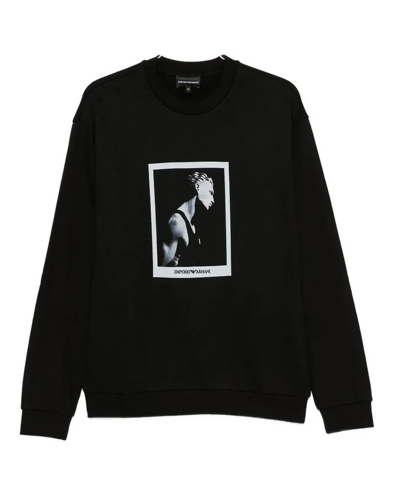 Emporio Armani Sweatshirt - Schwarz Schwarz