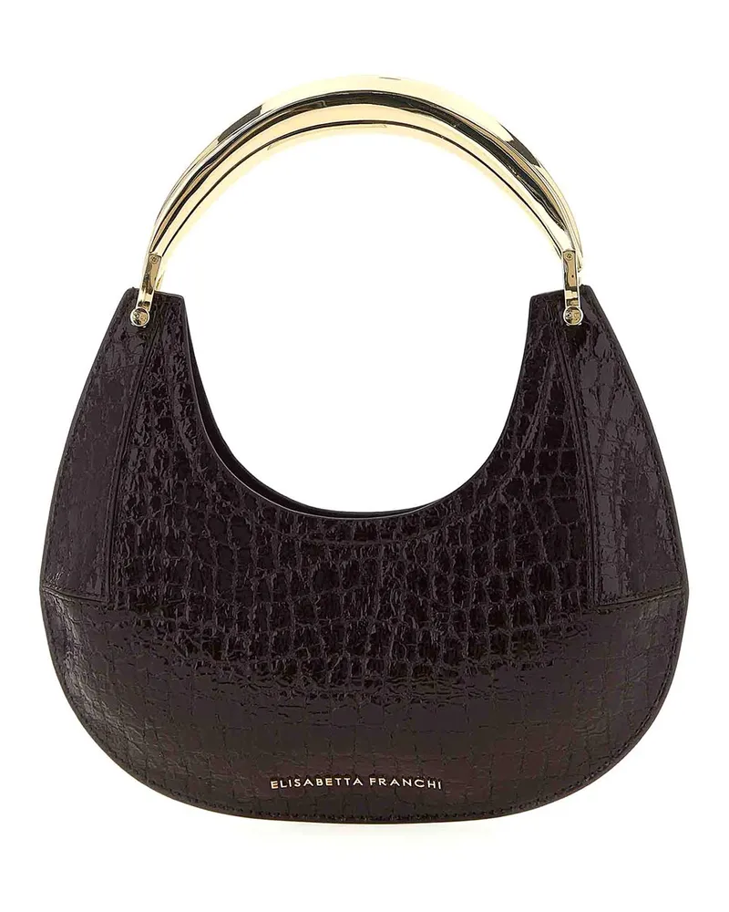 Elisabetta Franchi Schultertasche - Braun Braun