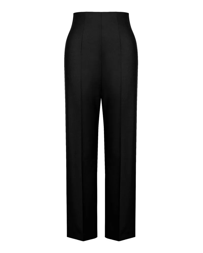 Alberta Ferretti Casual Hose - Schwarz Schwarz