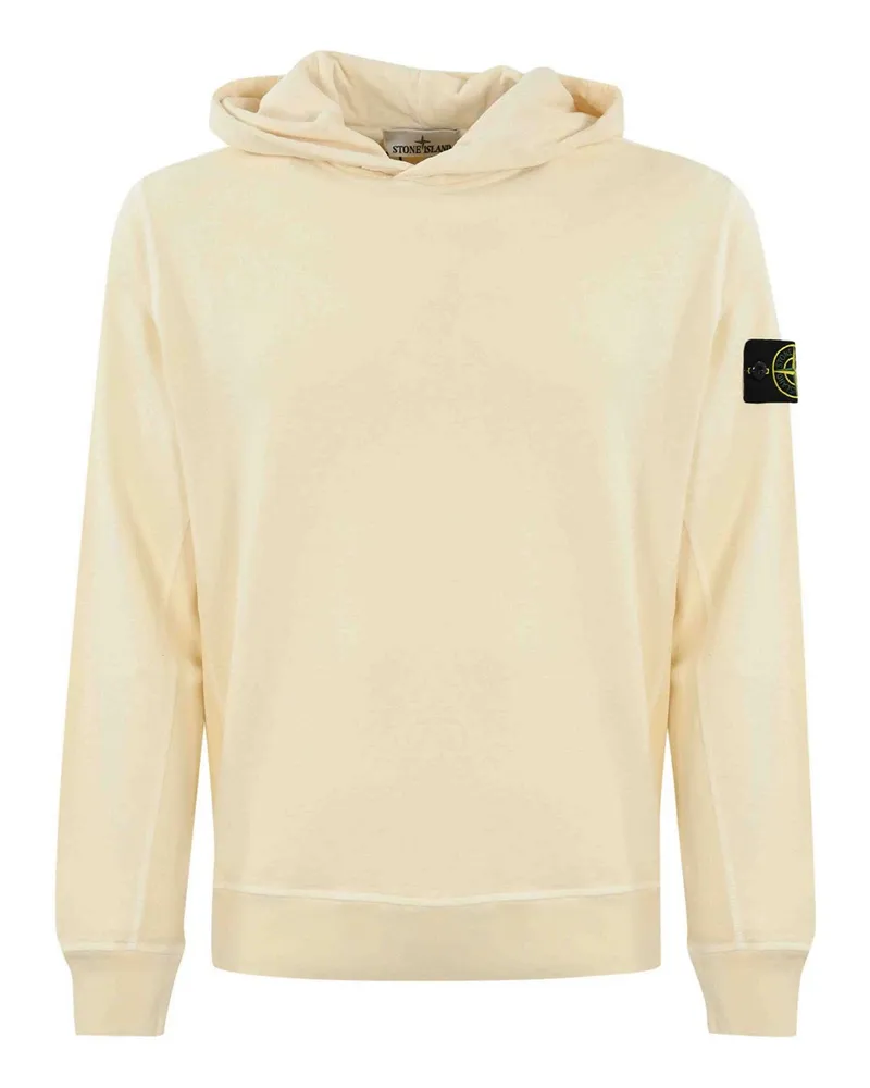Stone Island Sweatshirt - Weiß Weiß