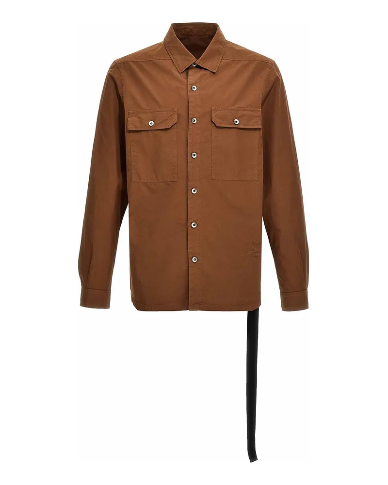 DRKSHDW by Rick Owens Hemd - Braun