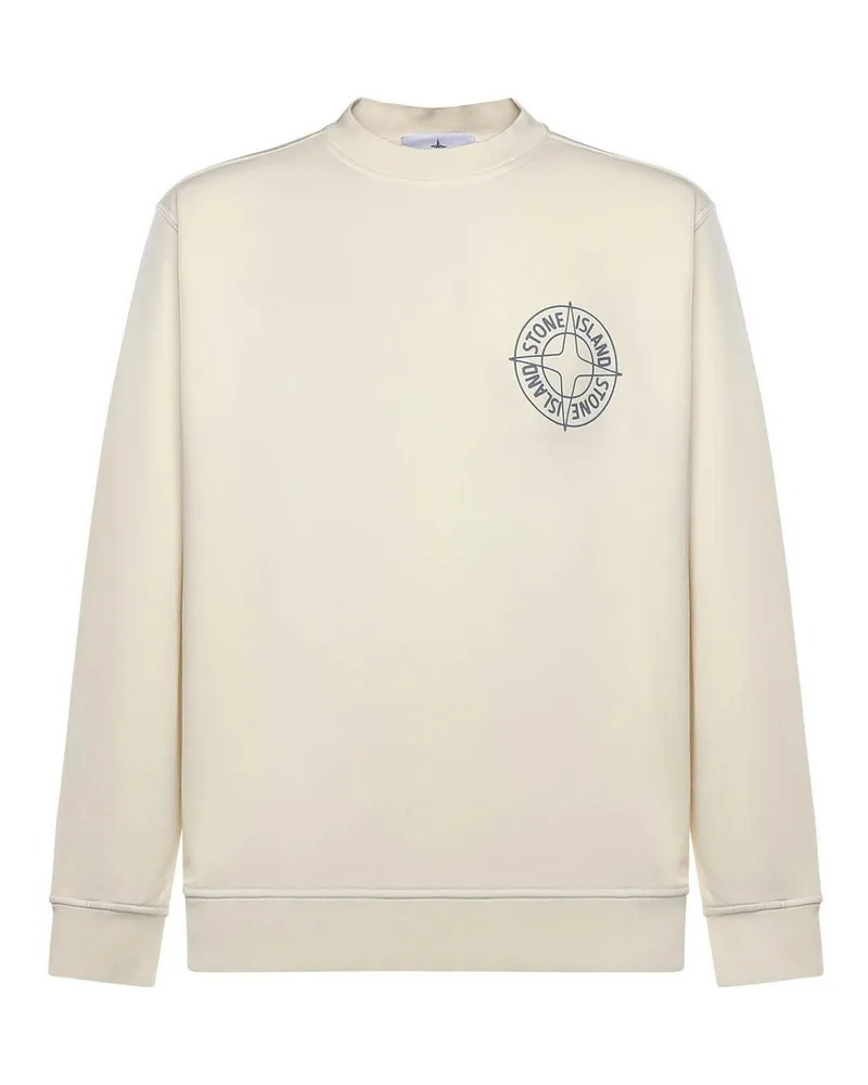 Stone Island Sweatshirt - Weiß Weiß