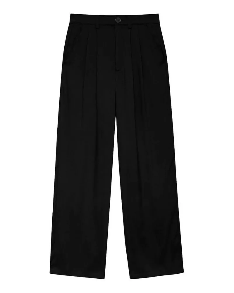 Anine Bing Casual Hose - Schwarz Schwarz