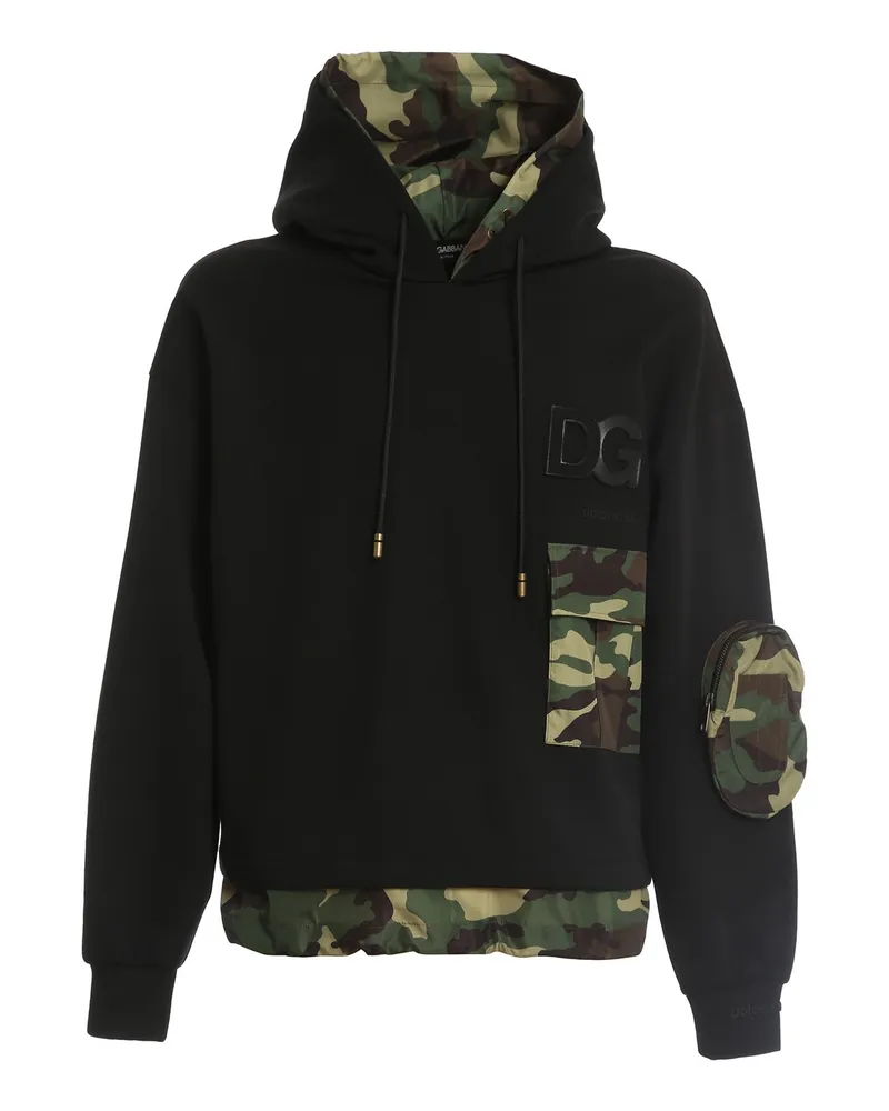 Dolce & Gabbana Sweatshirt - Schwarz Schwarz