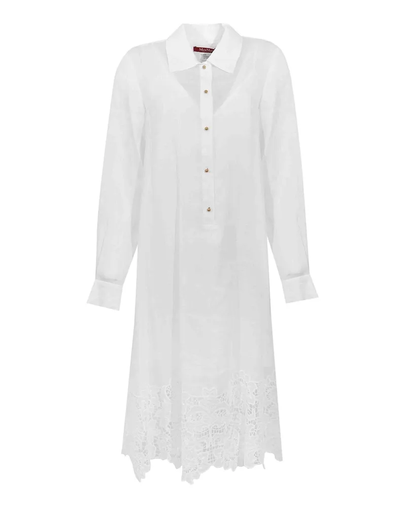 Max Mara Hemd - Weiß Weiß