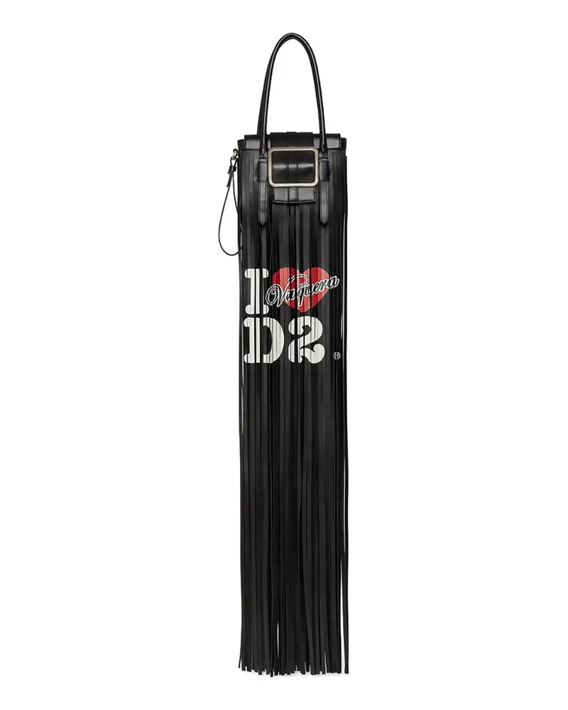 Dsquared2 Schultertasche - Schwarz Schwarz