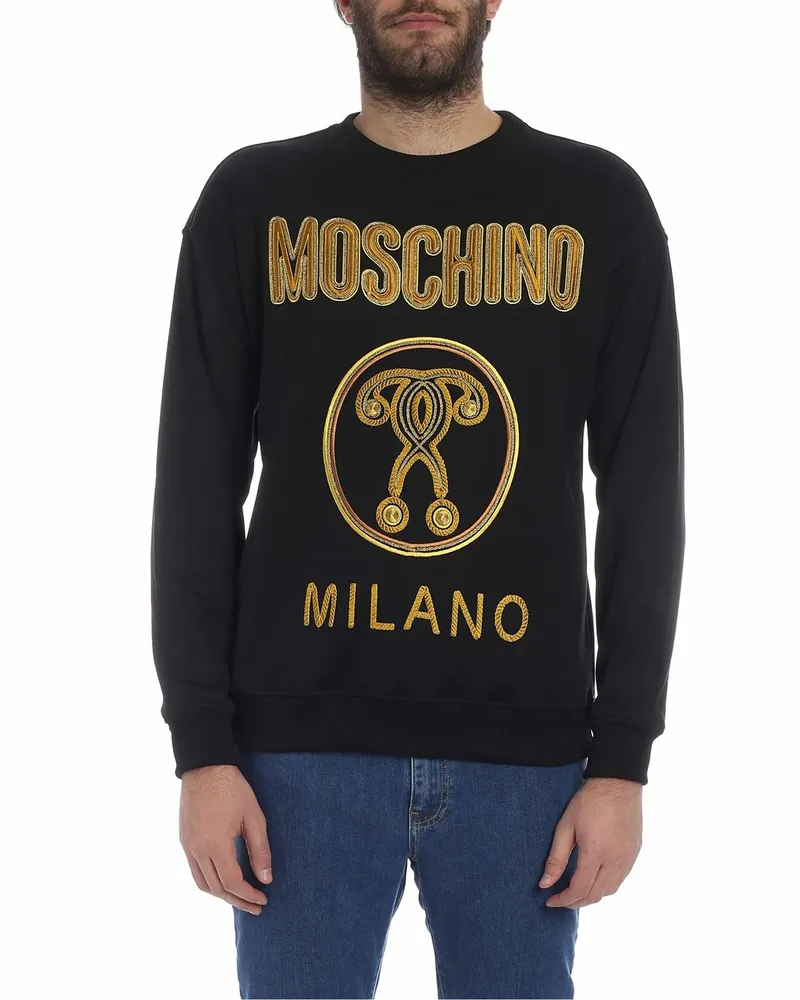 Moschino Sweatshirt - Schwarz Schwarz
