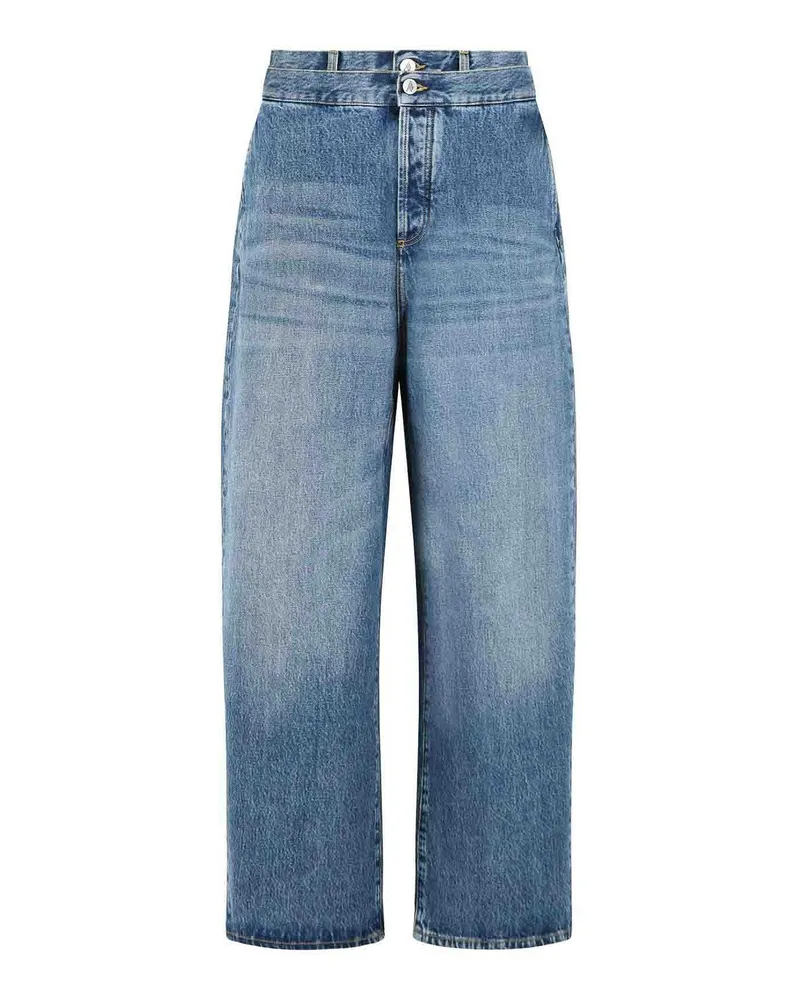 ATTICO Straight Leg Jeans - Blau Blau