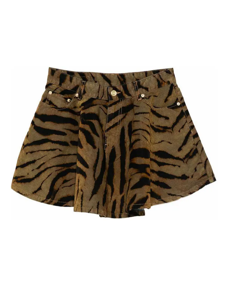 Ganni Midirock - Braun Animal