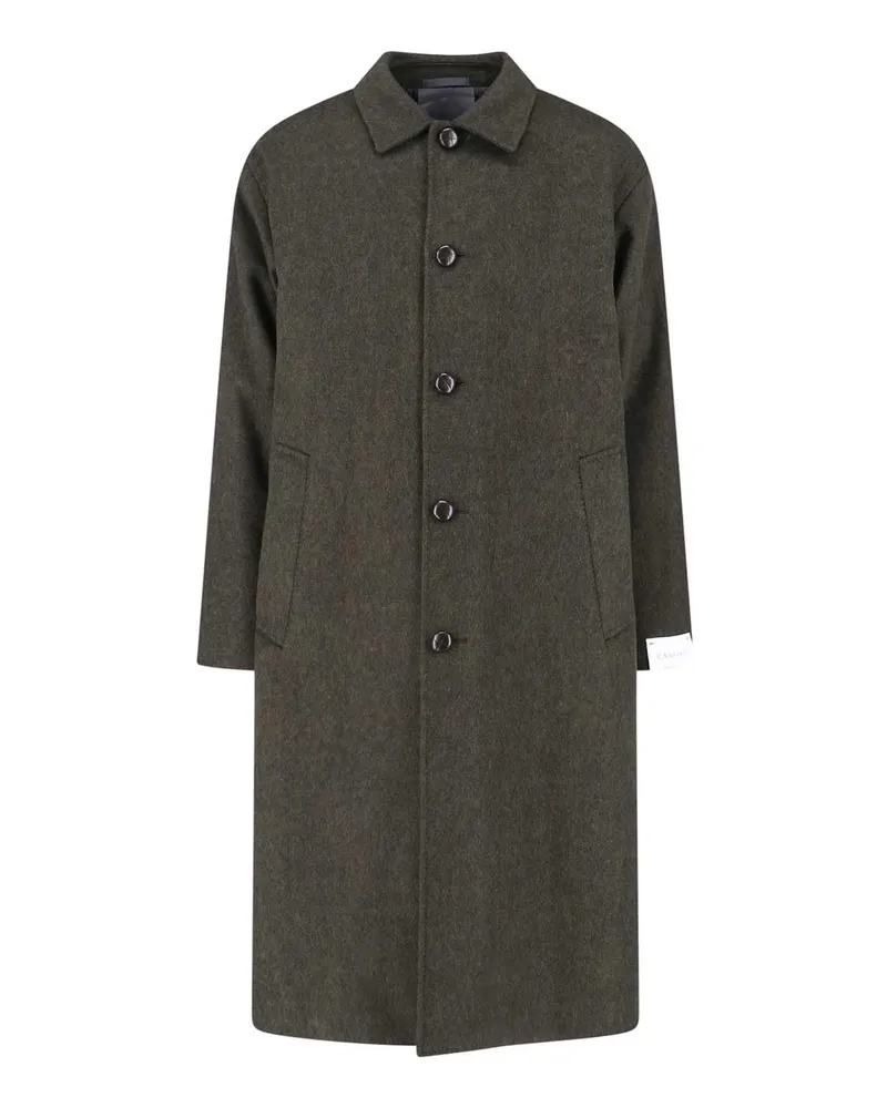 Caruso Knielanger Mantel - Grün Grün