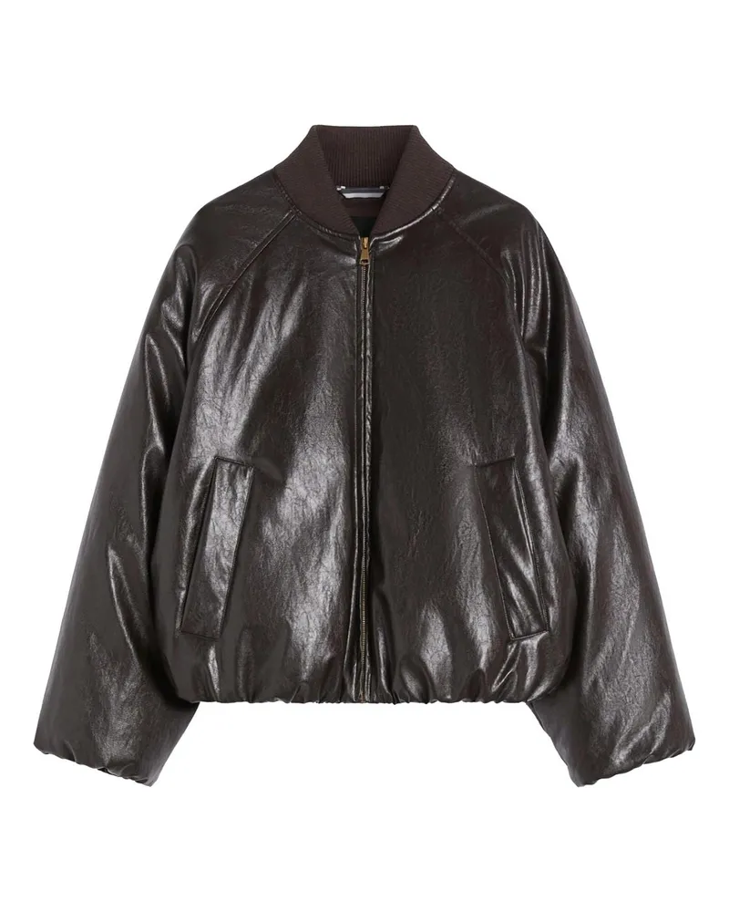Max Mara Casualjacke - Dunkelbraun Dunkelbraun