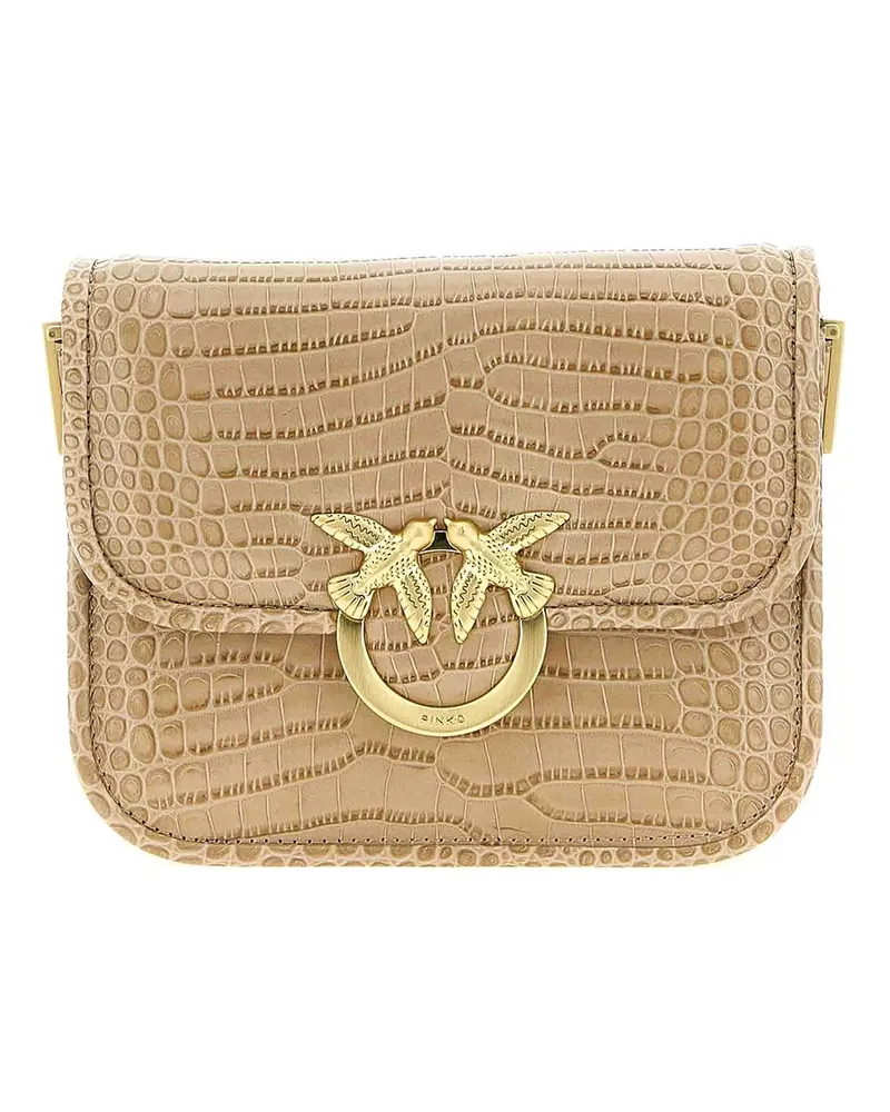 Pinko Schultertasche - Beige Beige