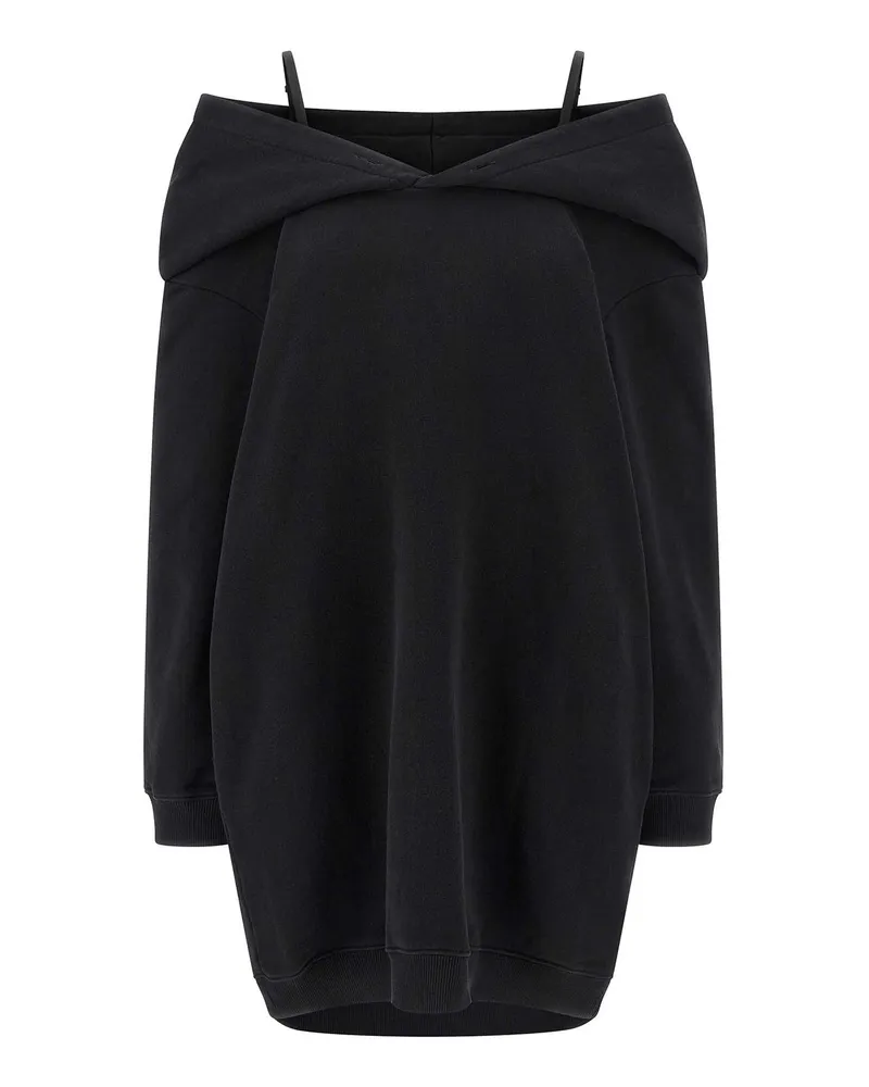 Maison Margiela Knielanges Kleid - Schwarz Schwarz