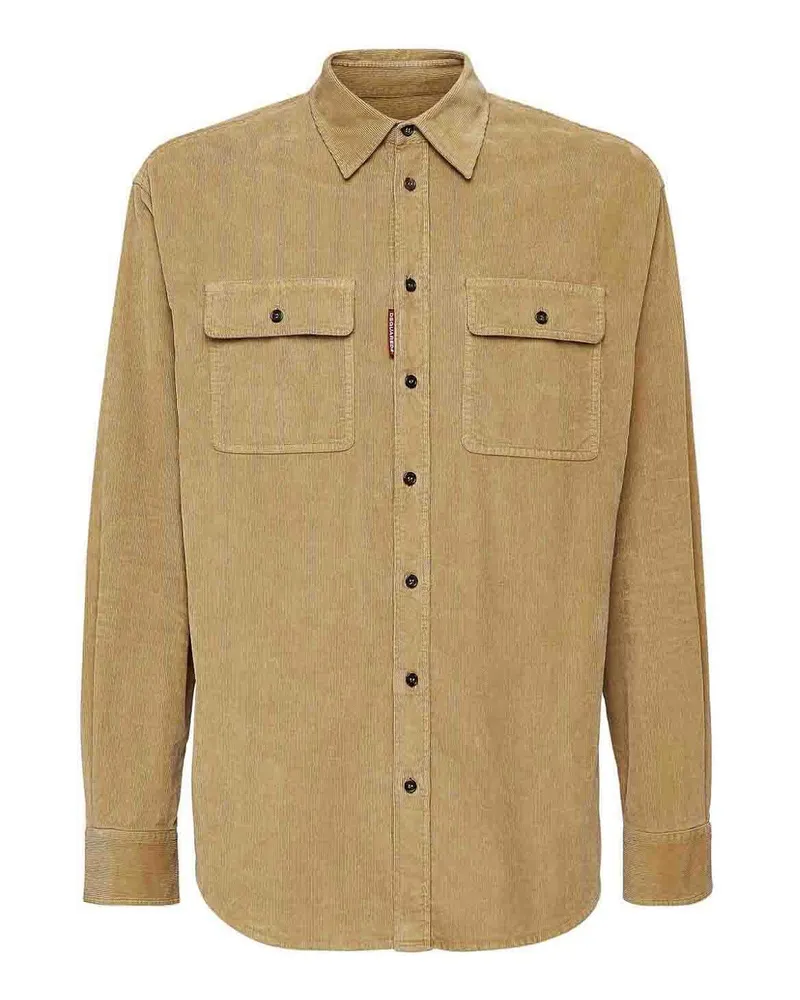 Dsquared2 Hemd - Beige Beige