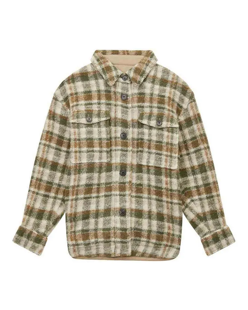 Étoile Isabel Marant Kurzer Mantel - Hellbraun Hellbraun