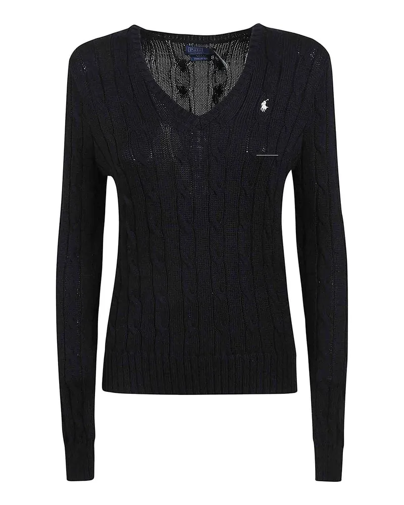 Ralph Lauren U-Boot-Pullover - Schwarz Schwarz