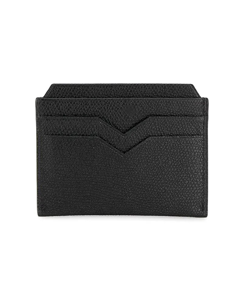 Valextra Portemonnaie - Schwarz Schwarz