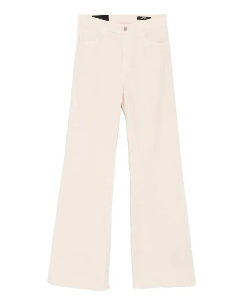 Dondup Straight Leg Jeans - Creme Creme