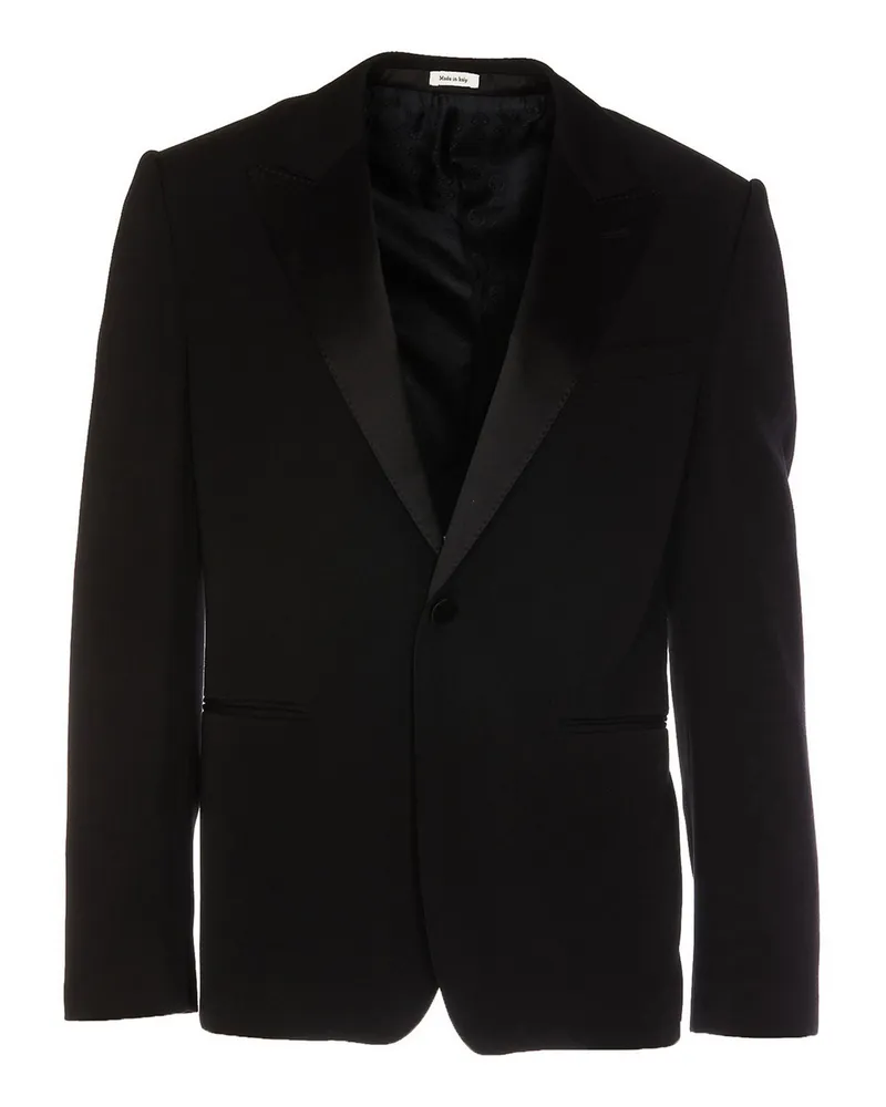 Alexander McQueen Blazer - Schwarz Schwarz