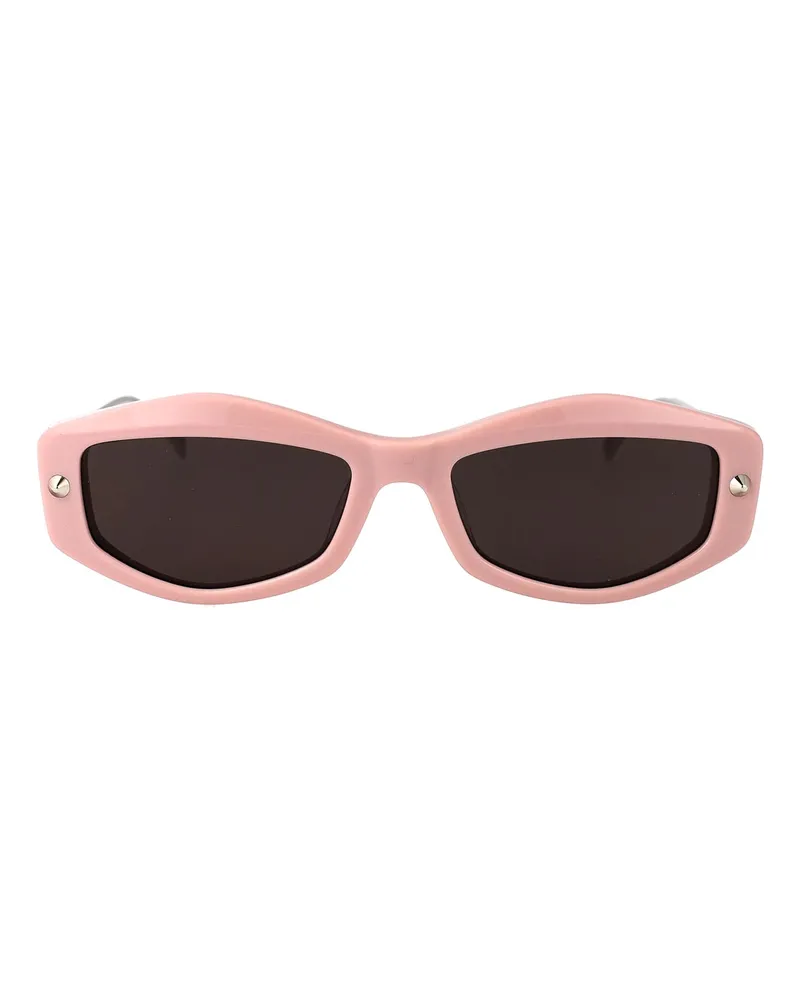Alexander McQueen Sonnenbrille - Nude Nude