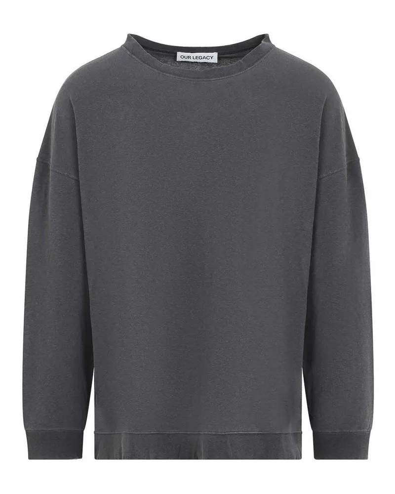 Our Legacy Sweatshirt - Schwarz Schwarz
