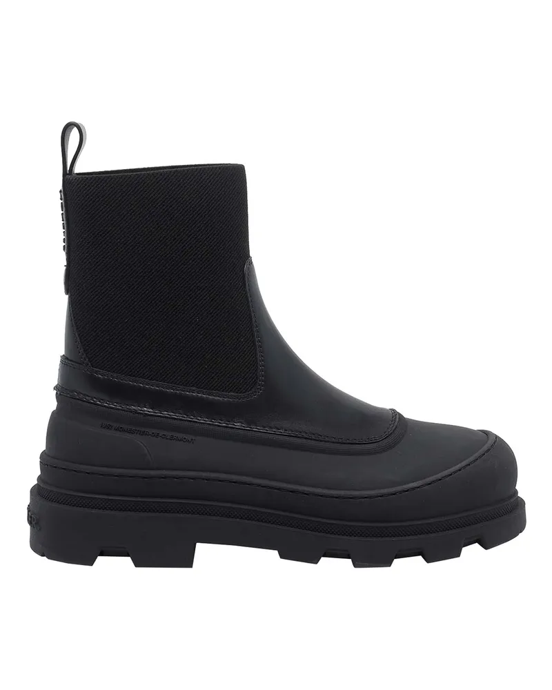 Moncler Stiefeletten - Schwarz Schwarz