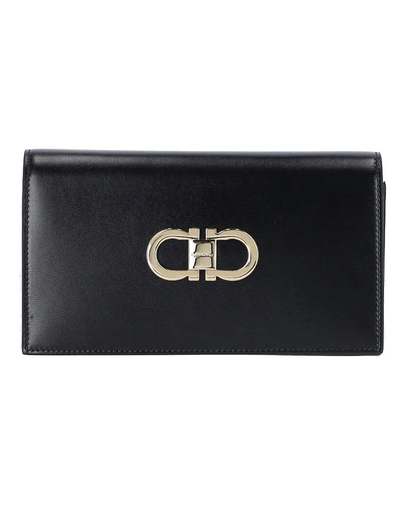 Ferragamo Umhängetasche - Schwarz Schwarz