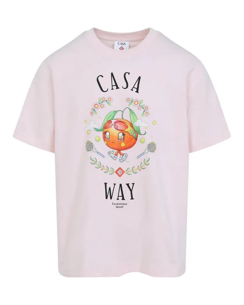 Casablanca Paris T-Shirt - Orange Orange
