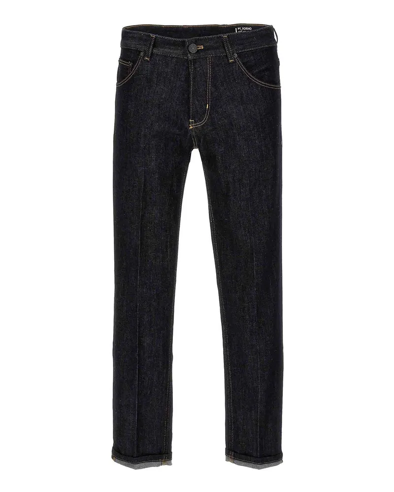 PT TORINO Straight Leg Jeans - Blau Blau