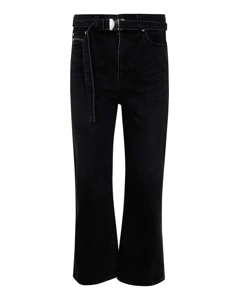 Sacai Casual Hose - Schwarz Schwarz