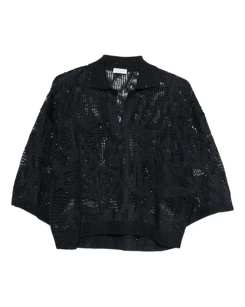 Brunello Cucinelli Poloshirt - Blau Blau