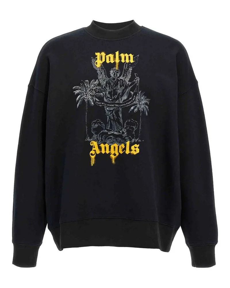 Palm Angels Sweatshirt - Schwarz Schwarz
