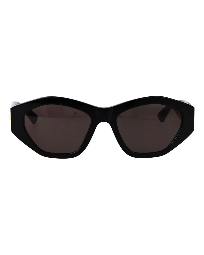 Bottega Veneta Sonnenbrille - Schwarz Schwarz