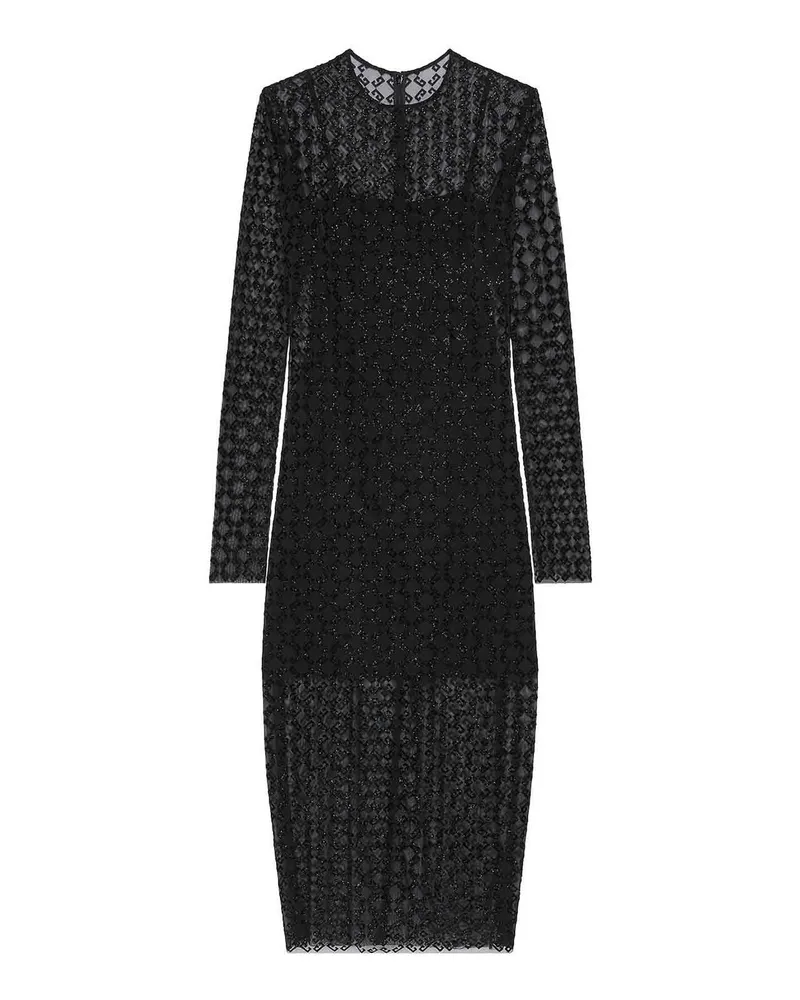 Givenchy Knielanges Kleid - Schwarz Schwarz