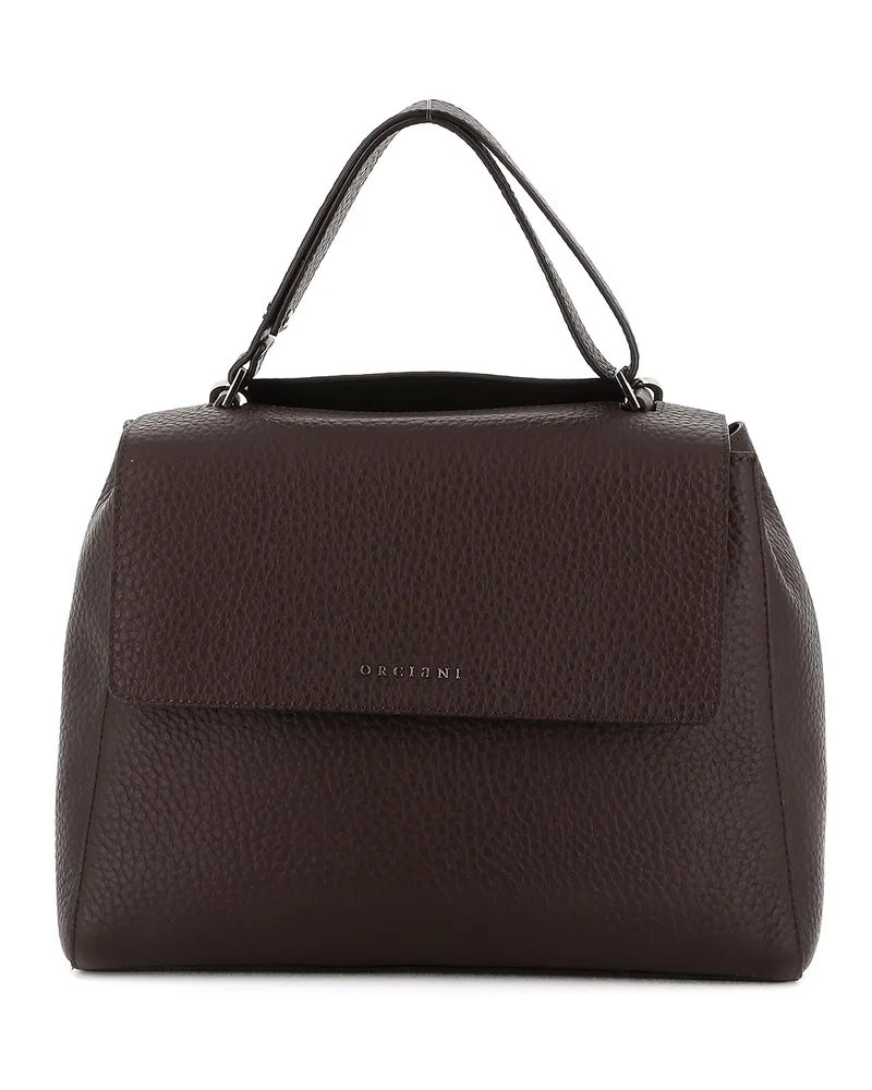 Orciani Schultertasche - Braun Braun