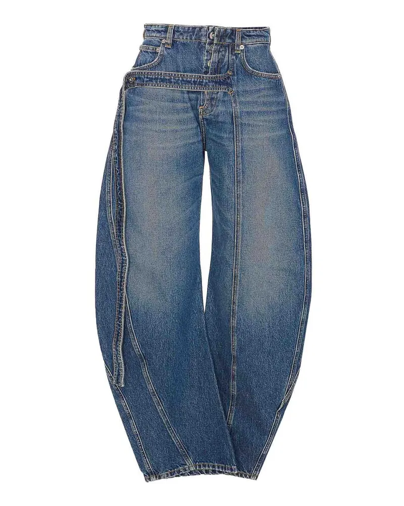 Jean Paul Gaultier Bootcut Jeans - Blau Blau