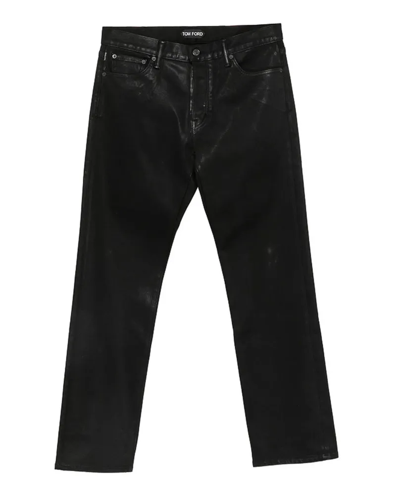 Tom Ford Straight Leg Jeans - Schwarz Schwarz