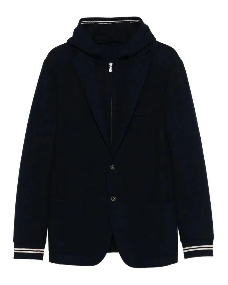 Eleventy Casualjacke - Blau Blau