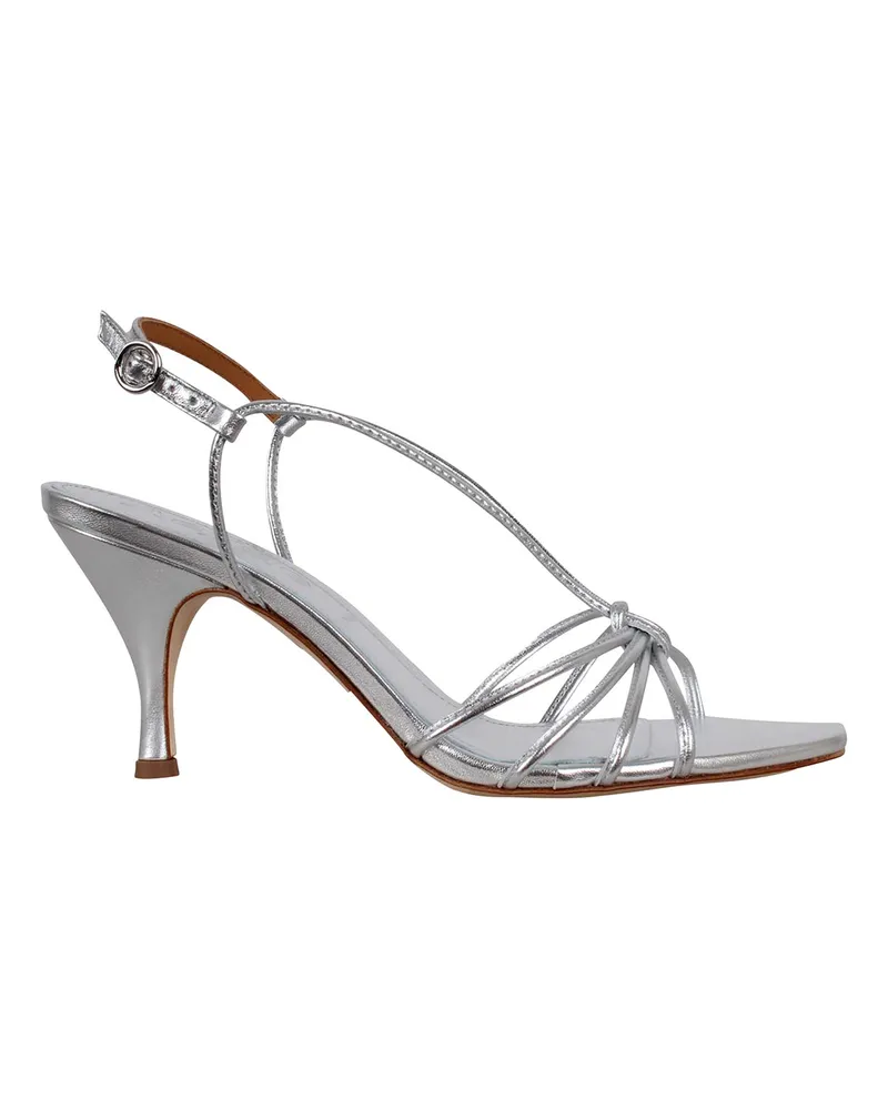 aeyde Sandalen - Silber Silber