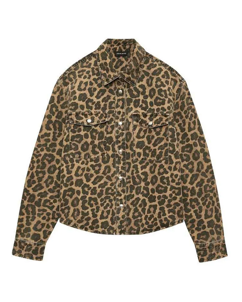 Anine Bing Hemd - Braun Braun