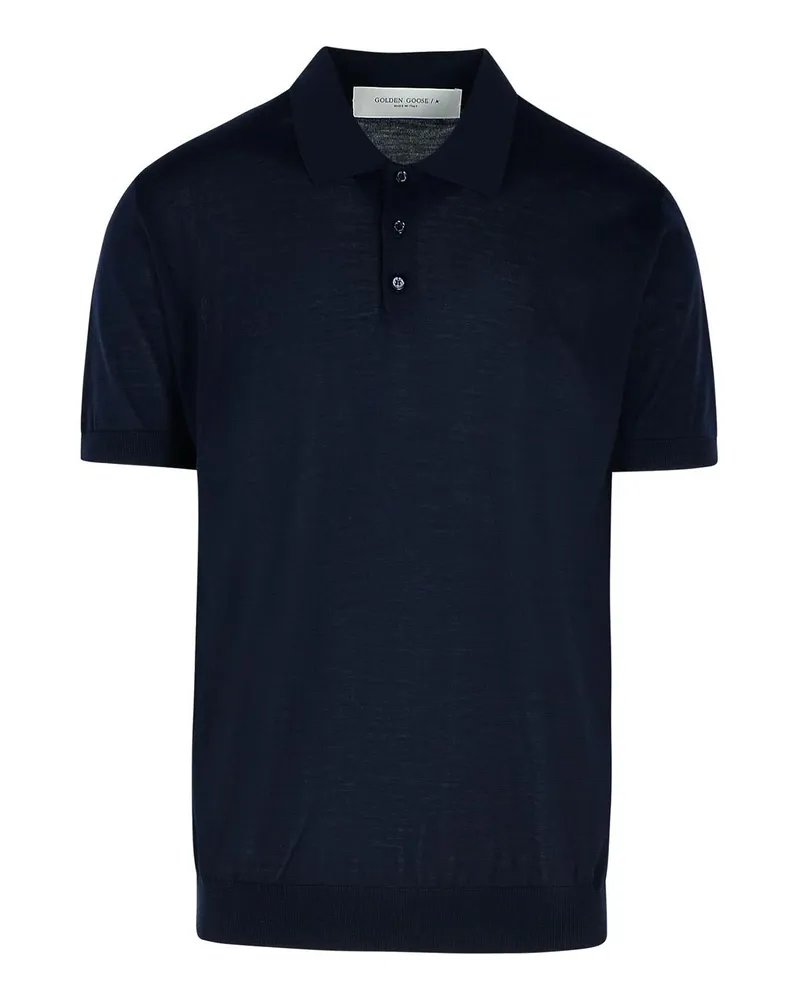 Golden Goose Poloshirt - Dunkelblau Dunkelblau