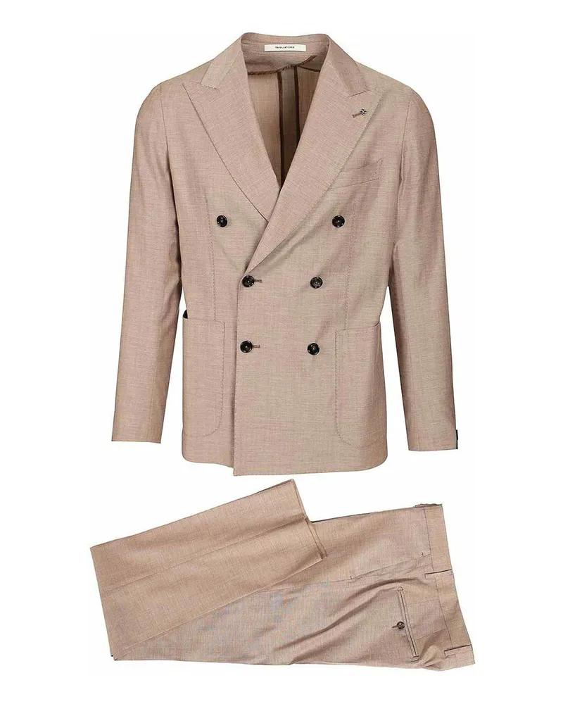 Tagliatore Eleganter Anzug - Beige Beige