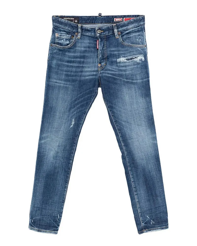 Dsquared2 Straight Leg Jeans - Blau Blau