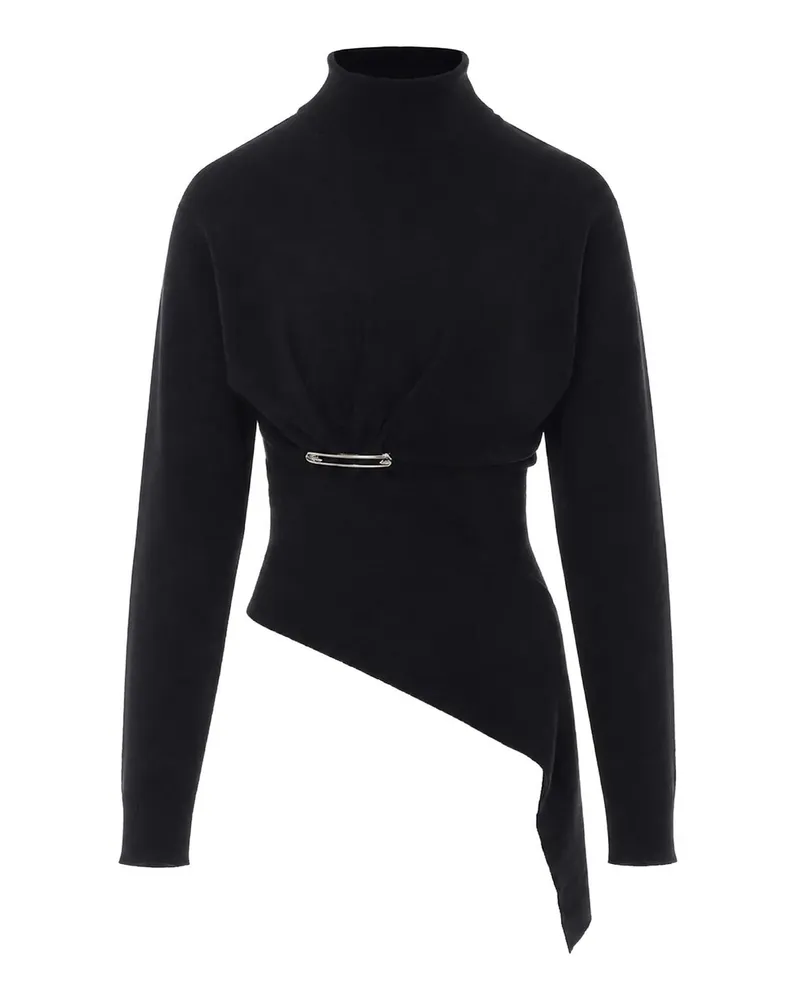 Lanvin Rundhalspullover - Schwarz Schwarz