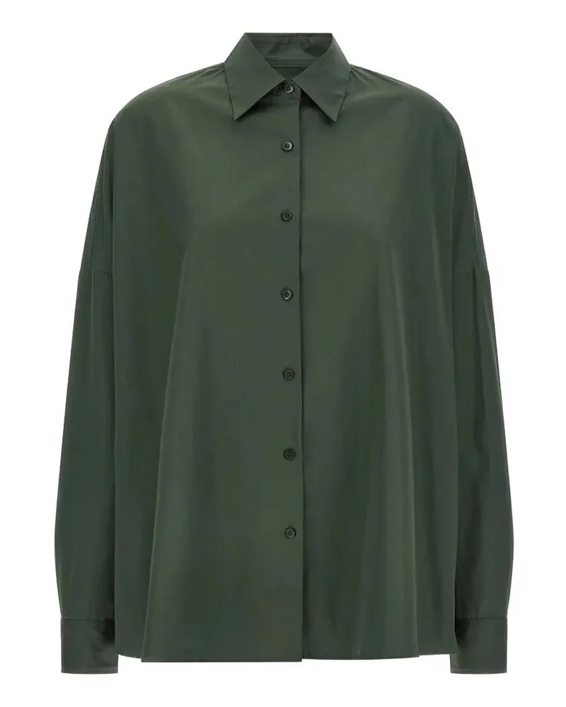 Dries van Noten Hemd - Dunkelgrün Dunkelgrün