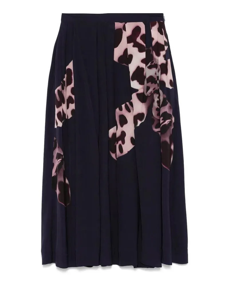 Dries van Noten Midirock - Schwarz Schwarz