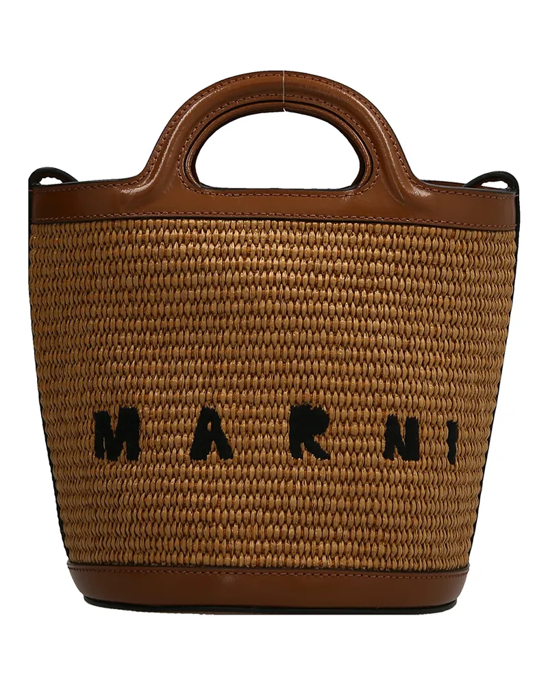 Marni Umhängetasche - Beige Braun