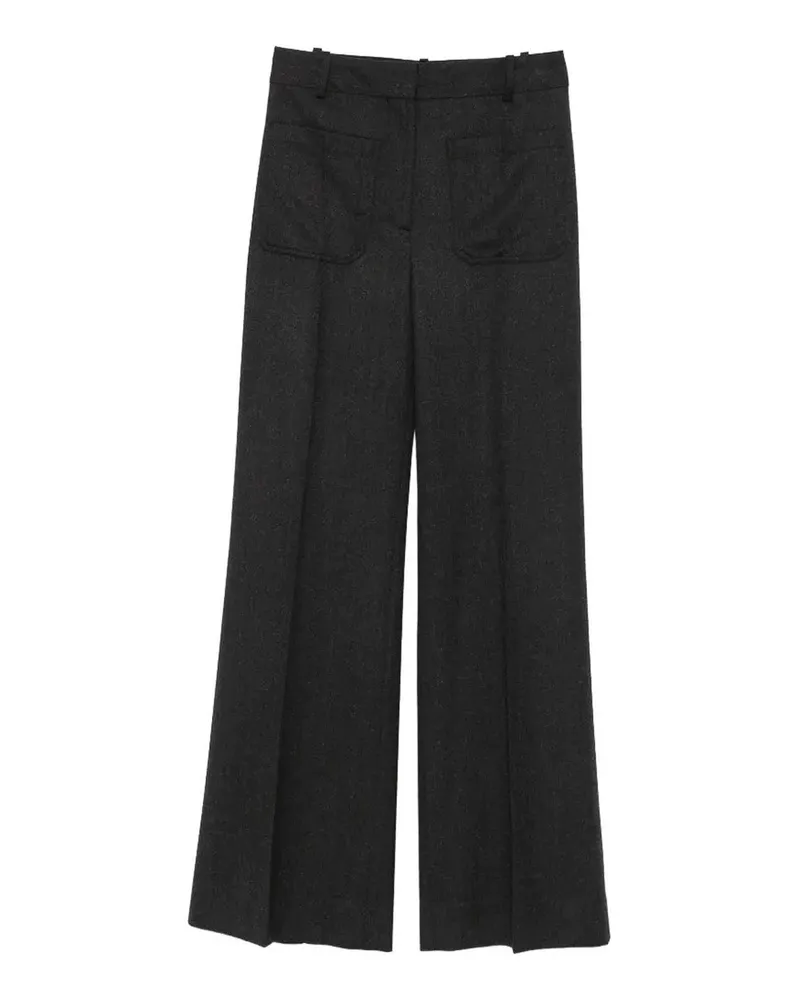 Victoria Beckham Casual Hose - Grau Grau