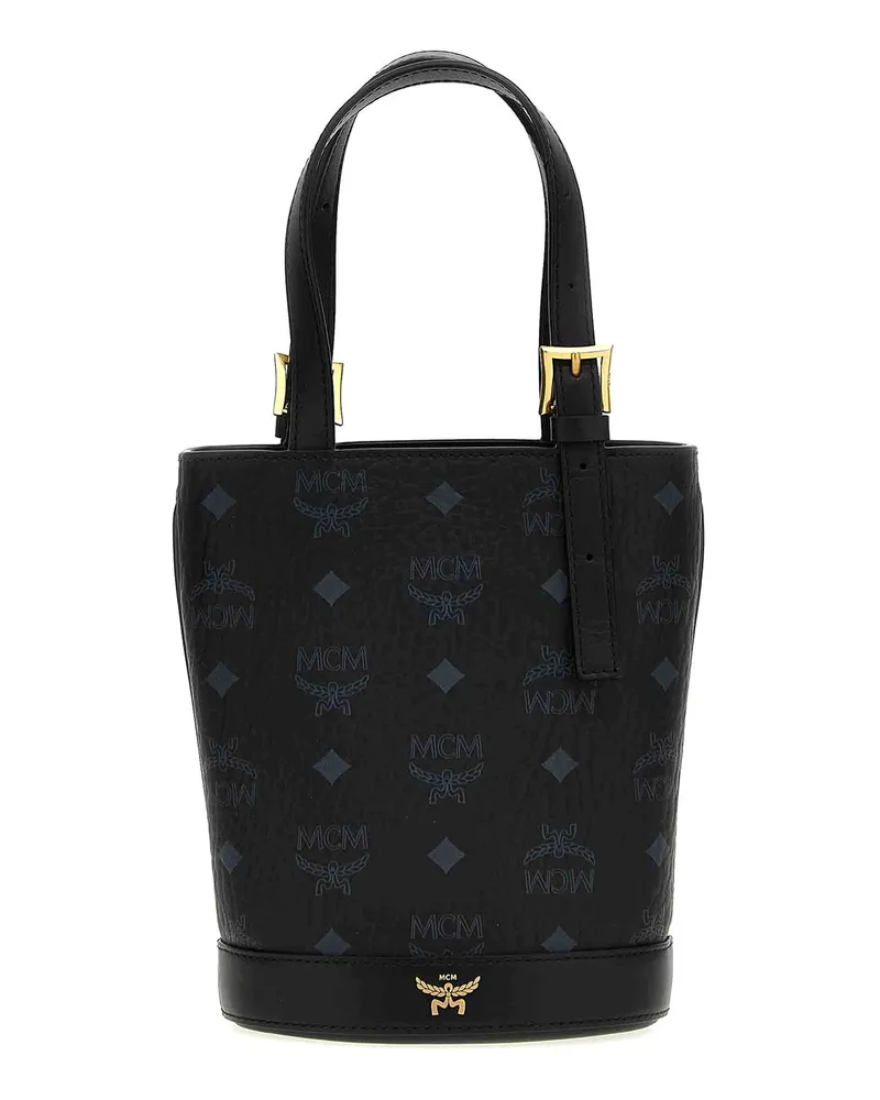 MCM Shopper - Schwarz Schwarz