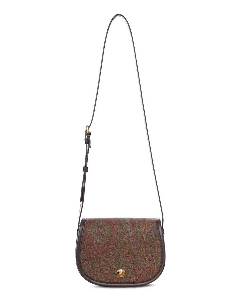 Etro Schultertasche - Braun Braun